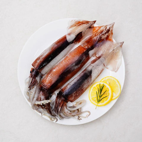 [Blue Bay] Whole squid (4 pieces/pack, 1.4~1.7kg)