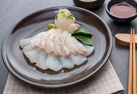 flatfish sashimi