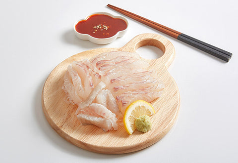 flatfish sashimi