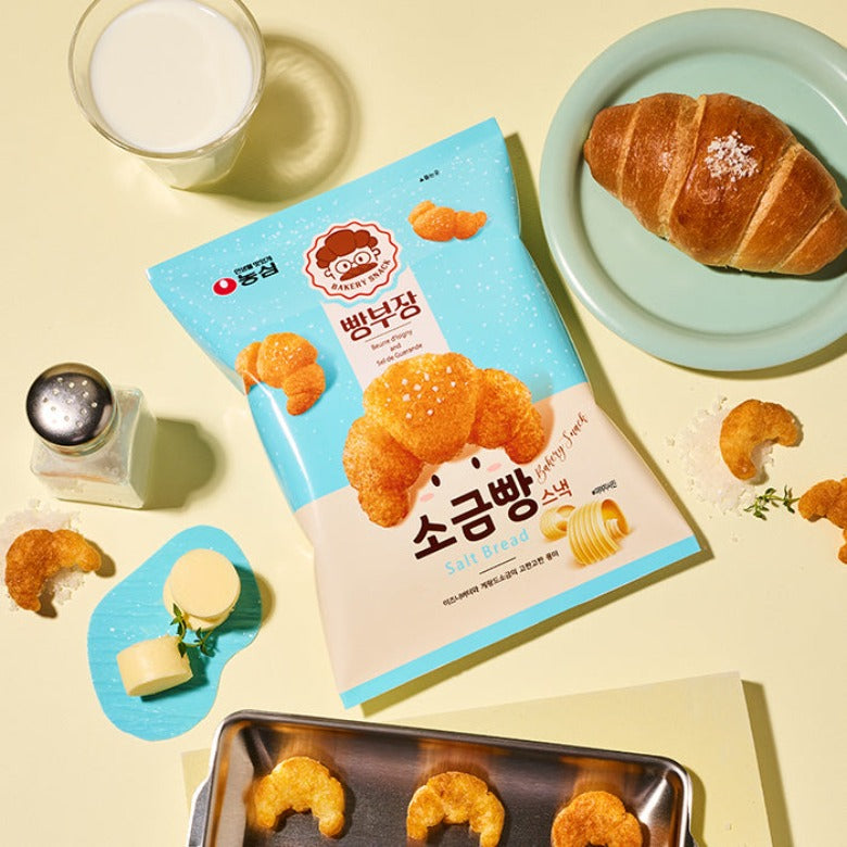 [March Special] Bread Manager Salt Bread Snack (55g) 