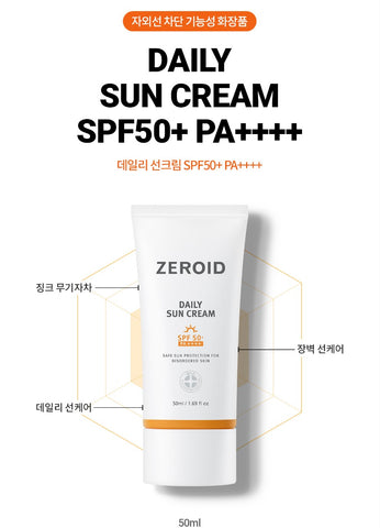 Zeroid Daily Sun Cream 