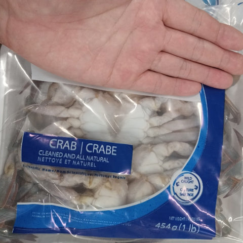 [By Blue Mall] Frozen prepared crab (L size, 1LB/pack)