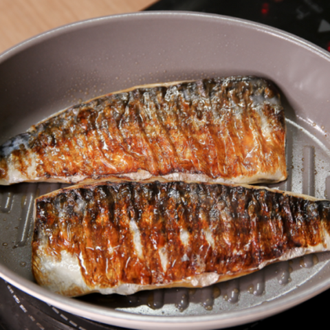 [Blue Bay] [Highly recommended] Unsalted mackerel fillet (extra large, 2 fish, produced in Norway) 