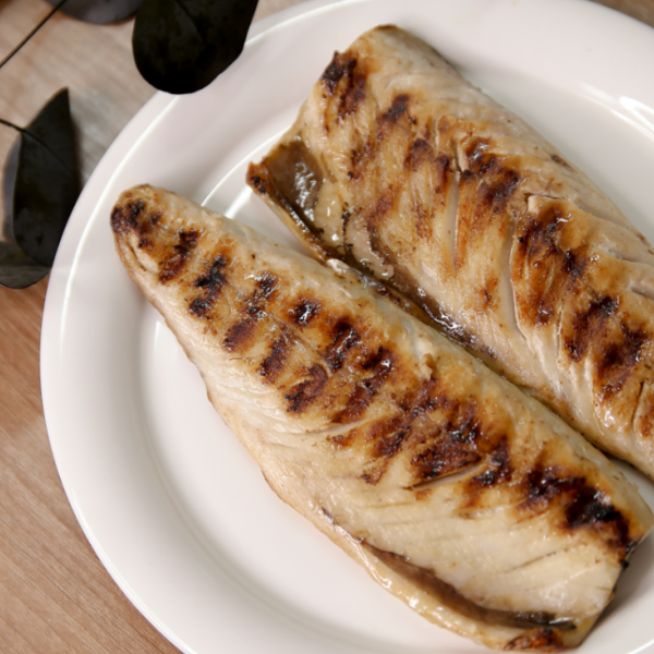 [Blue Bay] [Highly recommended] Unsalted mackerel fillet (extra large, 2 fish, produced in Norway) 