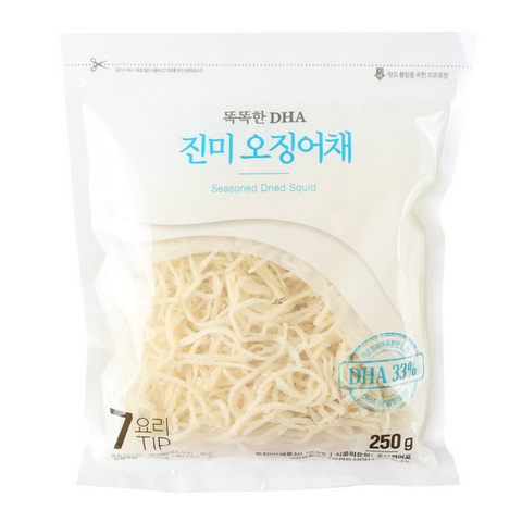 250g (bag) of delicacy squid containing DHA