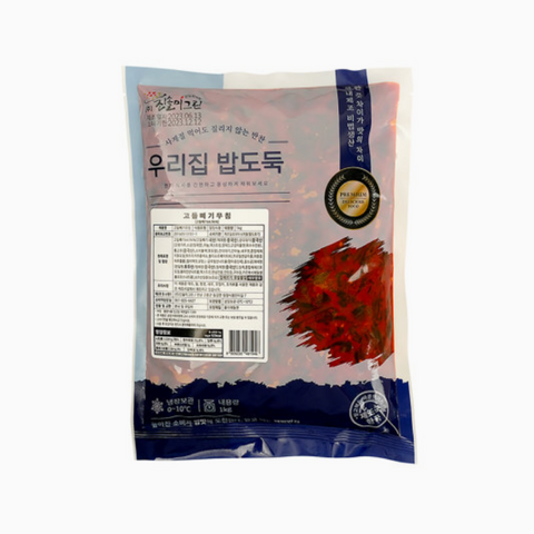 Special product - [Jinsolmi Green] Godeulppaegi Seasoned (1kg) 