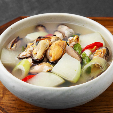 [By Blue Mall] Domestic boiled mussel meat (500g) 