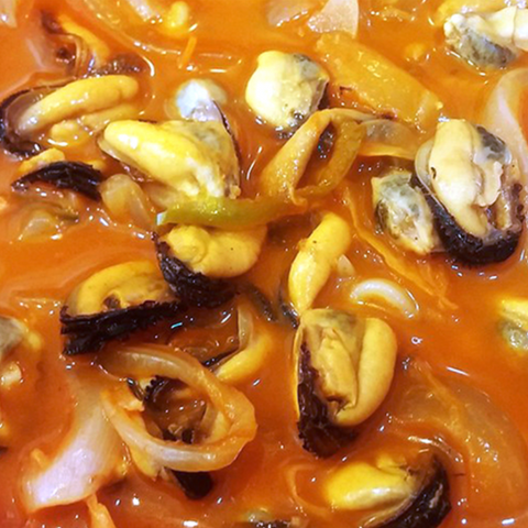 [By Blue Mall] Domestic boiled mussel meat (500g) 